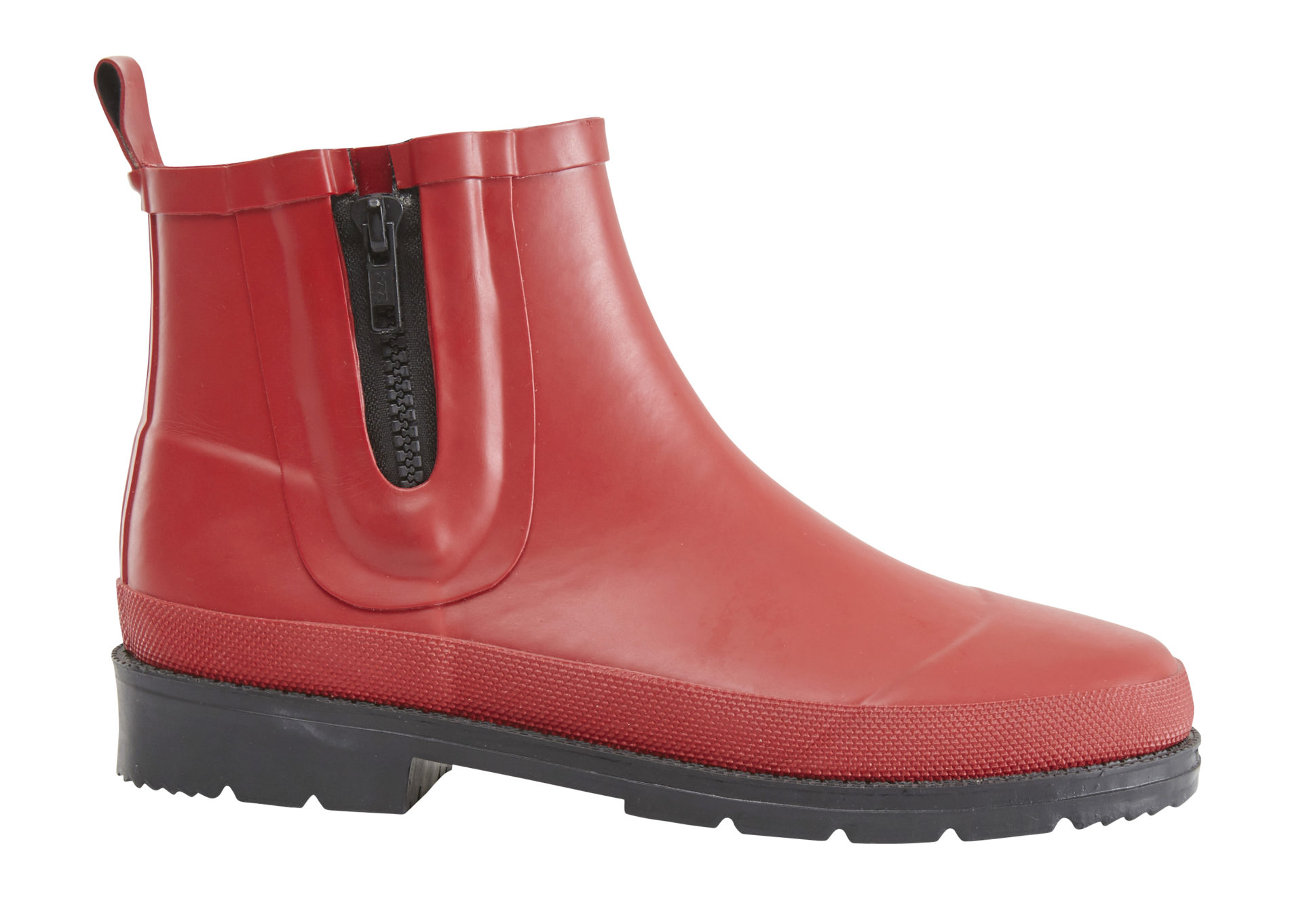Red City Rubber Ankle Boot from Sulman - Bill and Edna