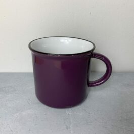 Plum Vintage Inspired Tinware Mug from Canvas Home