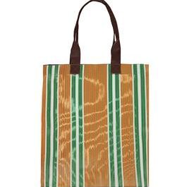 Eco Woven Market Shopper (Spanish Orange & Grass Green) from British Colour Standard