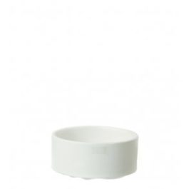 SUSTAINABLE CERAMIC WAVE STACK BOWL IN WHITE