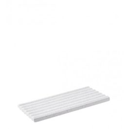 SUSTAINABLE CERAMIC WAVE TRAY IN WHITE MIX (SIZE M)