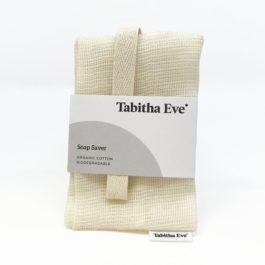 ORGANIC COTTON SOAP SAVER POUCH FROM TABITHA EVE