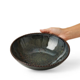 Deep Plate/Bowl in Fig from Stahl