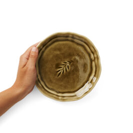 Amuse Bouche Serving Plate in Sand from Stahl