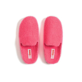 Kush Recycled Slippers in Bonbon Pink from Freedom Moses