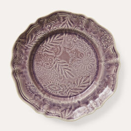 Large Round Serving Dish in Lavender from Stahl