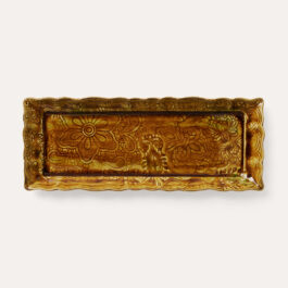 Rectangular Tray Dish in Pineapple from Sthal