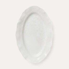 Oval Serving Dish in White (40cm x 25cm) from Sthal