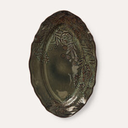 Oval Serving Dish in Fig (40cm x 25cm) from Sthal