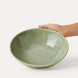 Deep Plate/Bowl in Antique from Sthal