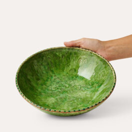 Deep Plate/Bowl in Seaweed from Sthal